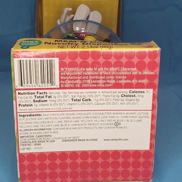 M&M's Candy Novelty Dispenser - Picture 7 of 9